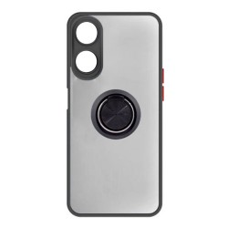 Case with Support Ring for Oppo F23 5g/A98 5g/A1 5g Black Case with Support Ring for Oppo F23 5g/A98 5g/A1 5g Black